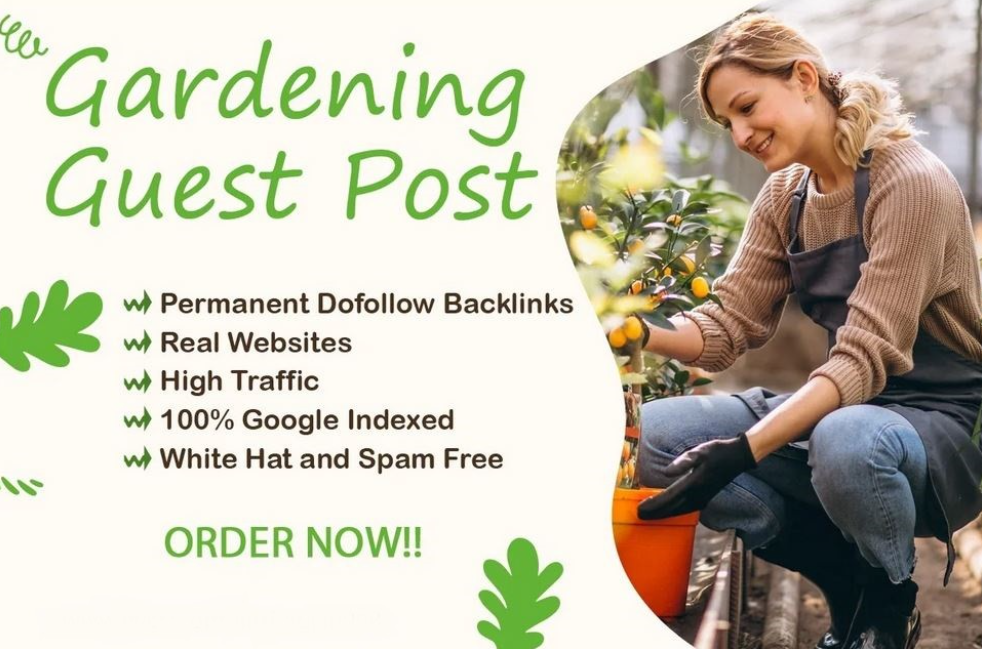 Read more about the article Guest Post Service For Gardening Blogs: Boost Your Visibility Now!