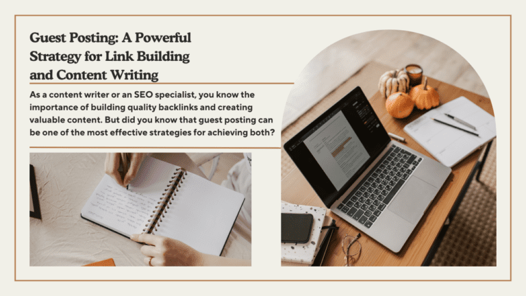 Read more about the article Why Guest Blogging is Vital for Building Backlinks: Unleash the Power!